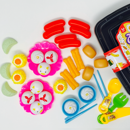 tiny sponge bento box dim sum and lunch set